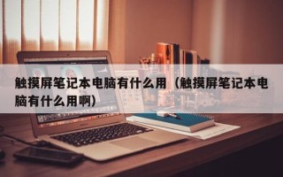 觸摸屏筆記本電腦有什么用（觸摸屏筆記本電腦有什么用啊）