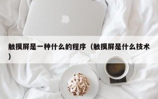 觸摸屏是一種什么的程序（觸摸屏是什么技術(shù)）