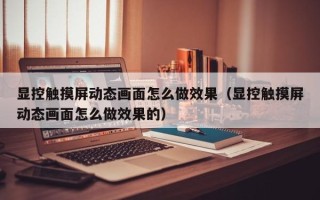 顯控觸摸屏動態畫面怎么做效果（顯控觸摸屏動態畫面怎么做效果的）