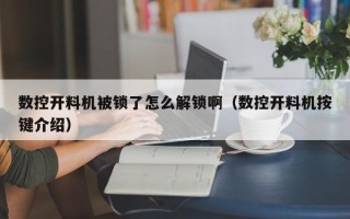 數控開料機被鎖了怎么解鎖啊（數控開料機按鍵介紹）