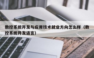 數控系統開發與應用技術就業方向怎么樣（數控系統開發語言）