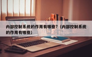 內(nèi)部控制系統(tǒng)的作用有哪些?（內(nèi)部控制系統(tǒng)的作用有哪些）