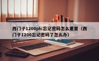 西門子1200plc忘記密碼怎么重置（西門子1200忘記密碼了怎么辦）
