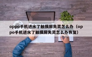 oppo手機進水了觸摸屏失靈怎么辦（oppo手機進水了觸摸屏失靈怎么辦恢復）