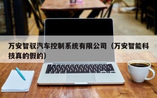 萬安智馭汽車控制系統有限公司（萬安智能科技真的假的）