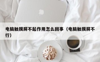 電腦觸摸屏不起作用怎么回事（電腦觸摸屏不行）
