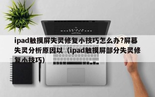 ipad觸摸屏失靈修復小技巧怎么辦?屏幕失靈分析原因以（ipad觸摸屏部分失靈修復小技巧）