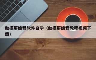 觸摸屏編程軟件自學（觸摸屏編程教程視頻下載）