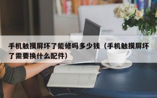 手機觸摸屏壞了能修嗎多少錢（手機觸摸屏壞了需要換什么配件）