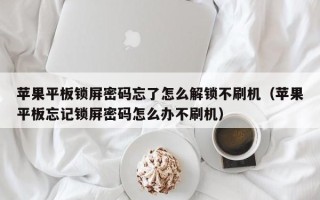 蘋果平板鎖屏密碼忘了怎么解鎖不刷機（蘋果平板忘記鎖屏密碼怎么辦不刷機）