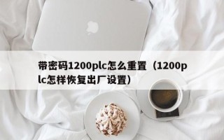 帶密碼1200plc怎么重置（1200plc怎樣恢復(fù)出廠(chǎng)設(shè)置）