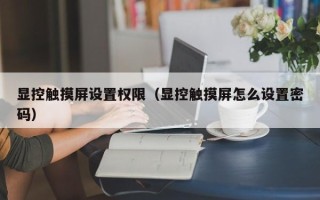 顯控觸摸屏設置權限（顯控觸摸屏怎么設置密碼）