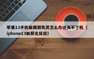 蘋果13手機觸摸屏失靈怎么辦還關不了機（iphone13觸屏無反應）