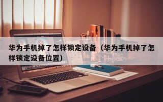 華為手機掉了怎樣鎖定設備（華為手機掉了怎樣鎖定設備位置）