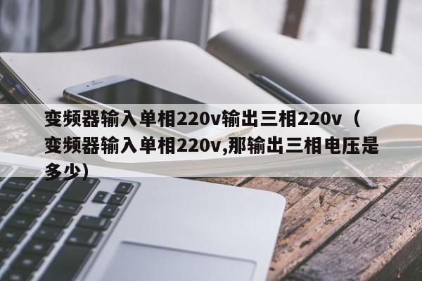 變頻器輸入單相220v輸出三相220v（變頻器輸入單相220v,那輸出三相電壓是多少）-第1張圖片-晉江速捷自動化科技有限公司