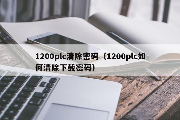 1200plc清除密碼（1200plc如何清除下載密碼）-第1張圖片-晉江速捷自動化科技有限公司