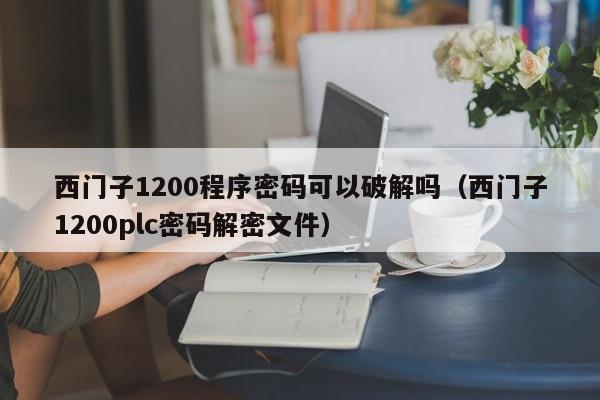 西門子1200程序密碼可以破解嗎（西門子1200plc密碼解密文件）-第1張圖片-晉江速捷自動化科技有限公司