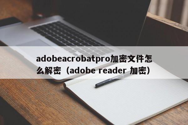 adobeacrobatpro加密文件怎么解密（adobe reader 加密）-第1張圖片-晉江速捷自動化科技有限公司