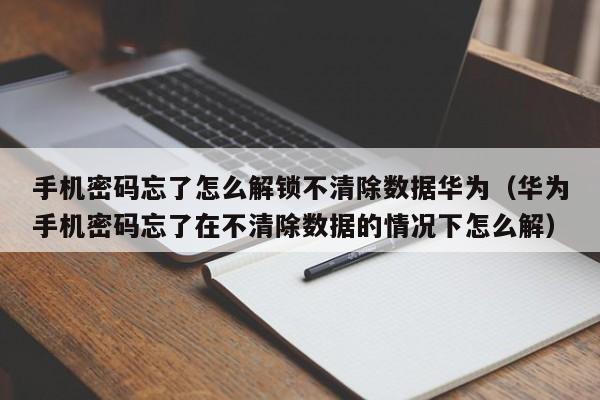 手機密碼忘了怎么解鎖不清除數據華為（華為手機密碼忘了在不清除數據的情況下怎么解）-第1張圖片-晉江速捷自動化科技有限公司
