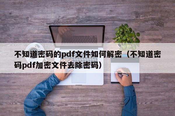 不知道密碼的pdf文件如何解密（不知道密碼pdf加密文件去除密碼）-第1張圖片-晉江速捷自動化科技有限公司