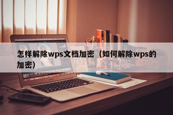 怎樣解除wps文檔加密（如何解除wps的加密）-第1張圖片-晉江速捷自動化科技有限公司