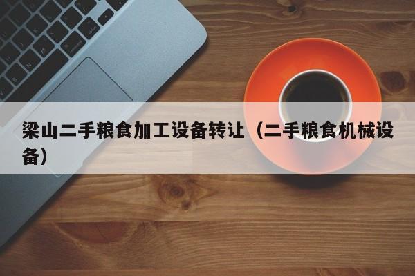 梁山二手糧食加工設備轉讓（二手糧食機械設備）-第1張圖片-晉江速捷自動化科技有限公司