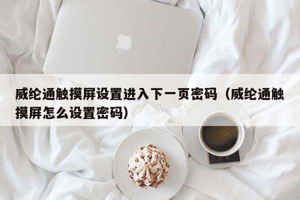 威綸通觸摸屏設置進入下一頁密碼（威綸通觸摸屏怎么設置密碼）-第1張圖片-晉江速捷自動化科技有限公司
