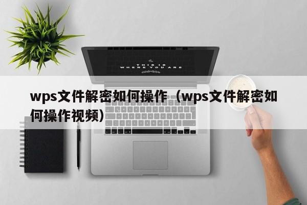 wps文件解密如何操作（wps文件解密如何操作視頻）-第1張圖片-晉江速捷自動(dòng)化科技有限公司