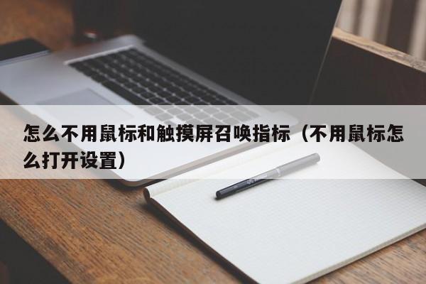 怎么不用鼠標和觸摸屏召喚指標（不用鼠標怎么打開設置）-第1張圖片-晉江速捷自動化科技有限公司