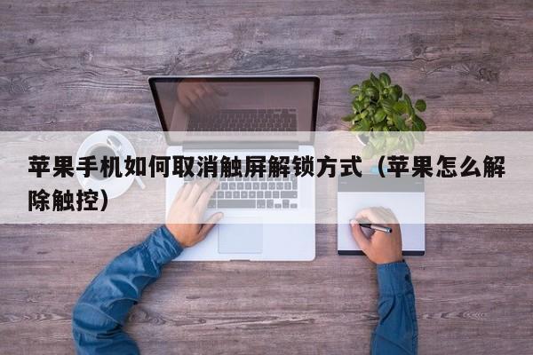 蘋果手機如何取消觸屏解鎖方式（蘋果怎么解除觸控）-第1張圖片-晉江速捷自動化科技有限公司