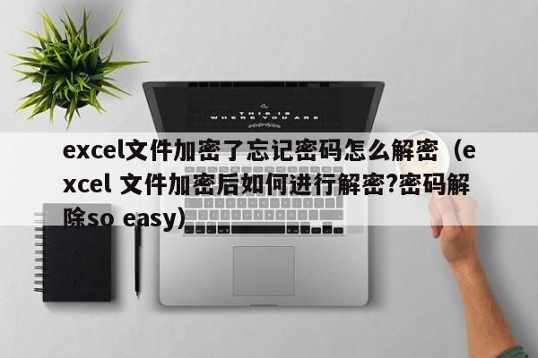 excel文件加密了忘記密碼怎么解密（excel 文件加密后如何進(jìn)行解密?密碼解除so easy）-第1張圖片-晉江速捷自動(dòng)化科技有限公司