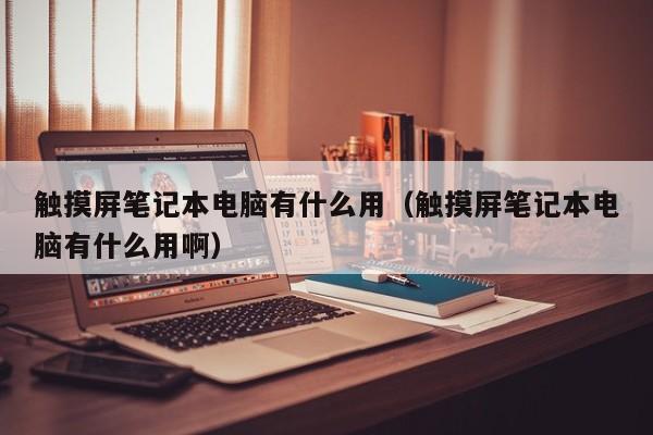 觸摸屏筆記本電腦有什么用（觸摸屏筆記本電腦有什么用?。?第1張圖片-晉江速捷自動化科技有限公司