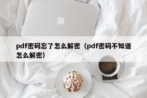 pdf密碼忘了怎么解密（pdf密碼不知道怎么解密）-第1張圖片-晉江速捷自動化科技有限公司