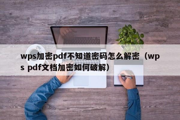 wps加密pdf不知道密碼怎么解密（wps pdf文檔加密如何破解）-第1張圖片-晉江速捷自動化科技有限公司
