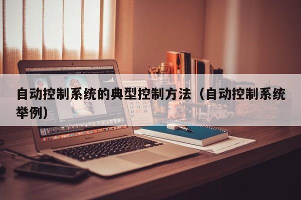 自動控制系統的典型控制方法（自動控制系統舉例）-第1張圖片-晉江速捷自動化科技有限公司