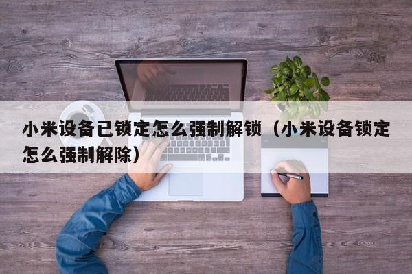 小米設備已鎖定怎么強制解鎖（小米設備鎖定怎么強制解除）-第1張圖片-晉江速捷自動化科技有限公司