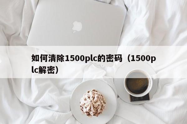 如何清除1500plc的密碼（1500plc解密）-第1張圖片-晉江速捷自動化科技有限公司
