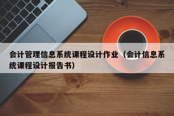 會計管理信息系統課程設計作業（會計信息系統課程設計報告書）-第1張圖片-晉江速捷自動化科技有限公司