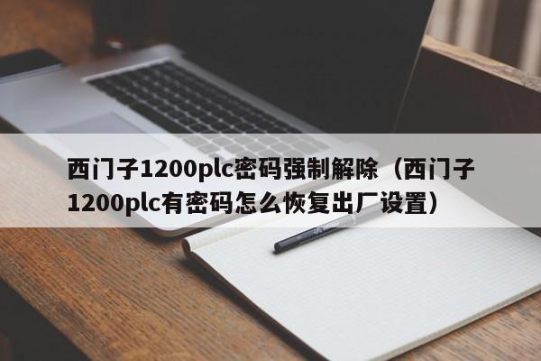 西門子1200plc密碼強制解除（西門子1200plc有密碼怎么恢復(fù)出廠設(shè)置）-第1張圖片-晉江速捷自動化科技有限公司