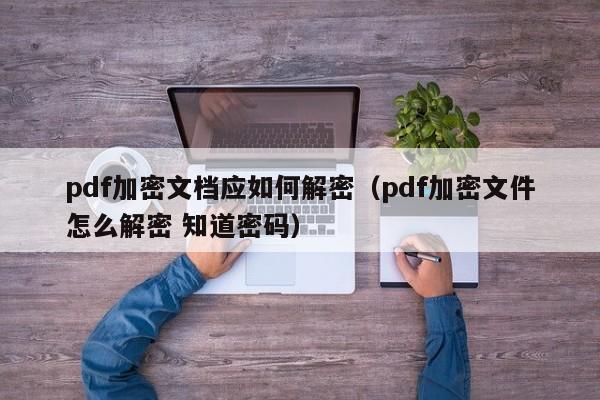 pdf加密文檔應如何解密（pdf加密文件怎么解密 知道密碼）-第1張圖片-晉江速捷自動化科技有限公司