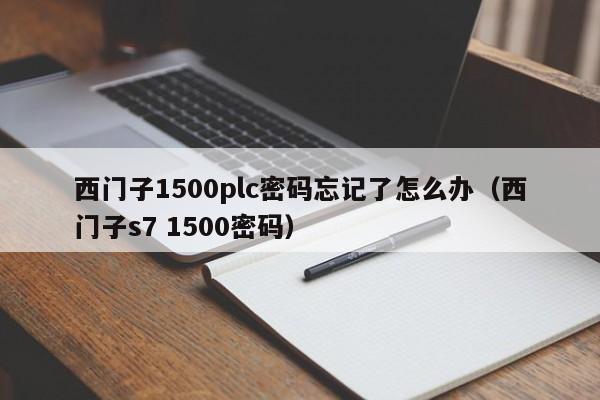西門子1500plc密碼忘記了怎么辦（西門子s7 1500密碼）-第1張圖片-晉江速捷自動(dòng)化科技有限公司